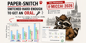 Paper-snitch selected for an oral presentation @ MICCAI2026